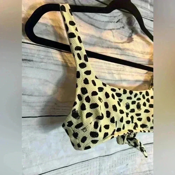 Aerie cheetah print scoop bikini top - Picture 2 of 6